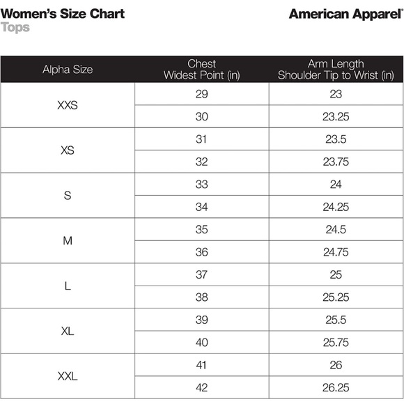 American Apparel Rib Long Sleeve Crop Turtleneck - Picture 7 of 7